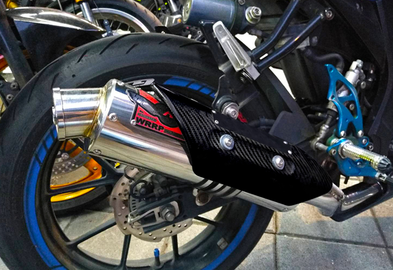 GSX-R150_白鐵排氣管R2S_認證管