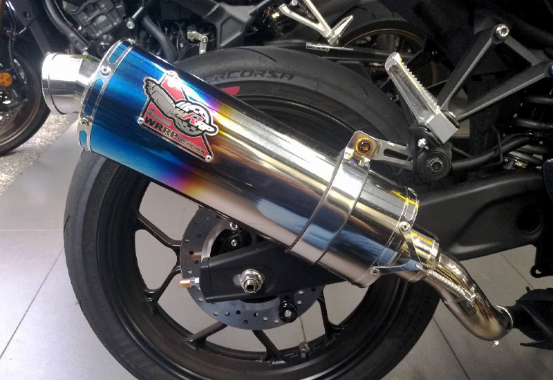 YZF-R3_認證排氣管